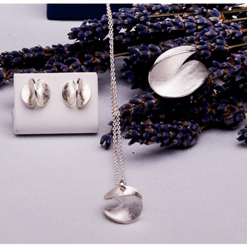 Silberschmuck in 925&sol;Silber kratzmatt