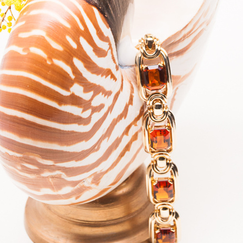 Armband Gold mit Citrin